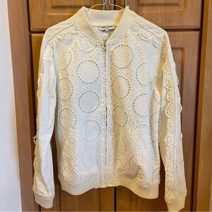 Opening Ceremony Lace Bomber Jacket